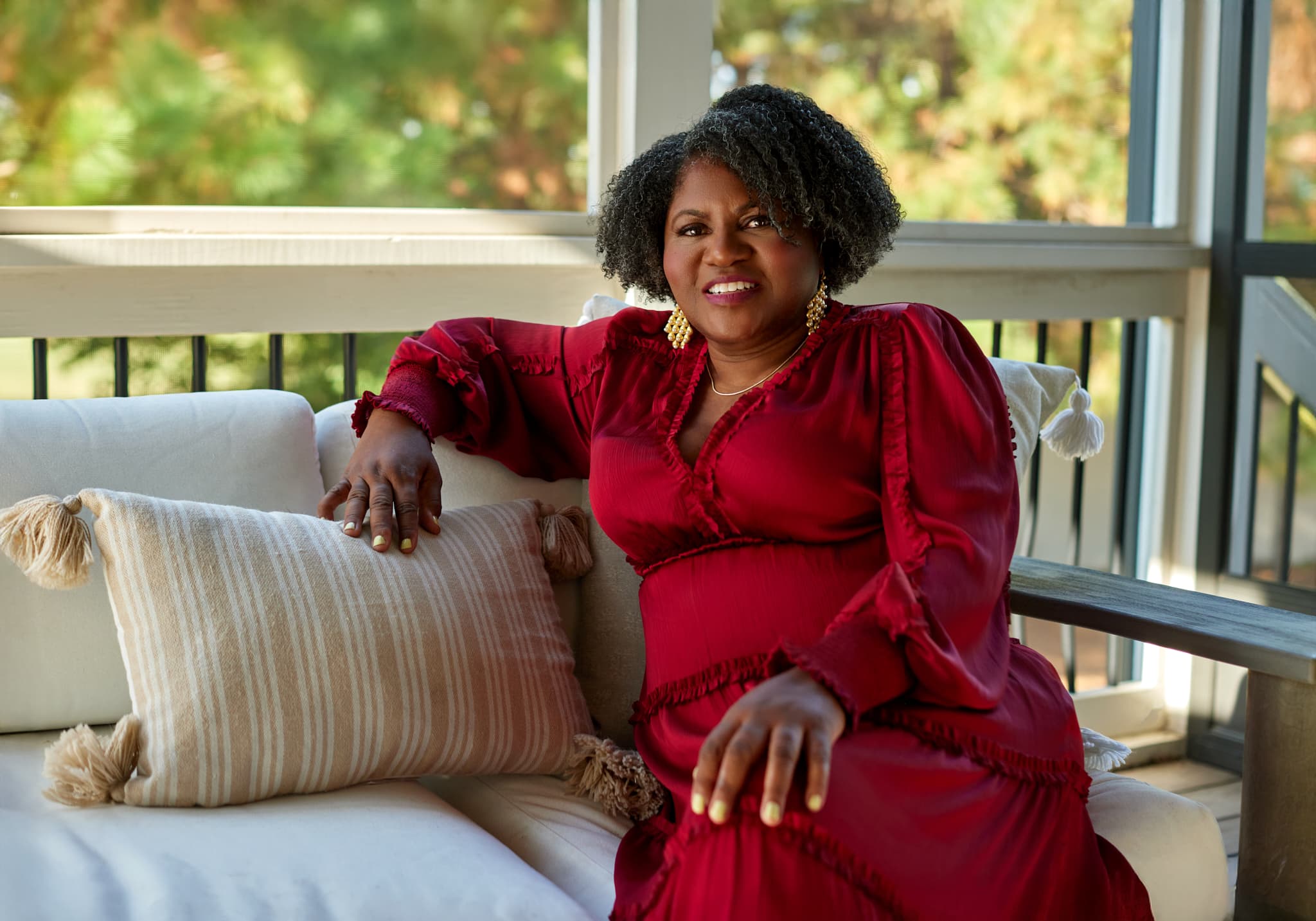 Dr. J presenting at a speaking engagement